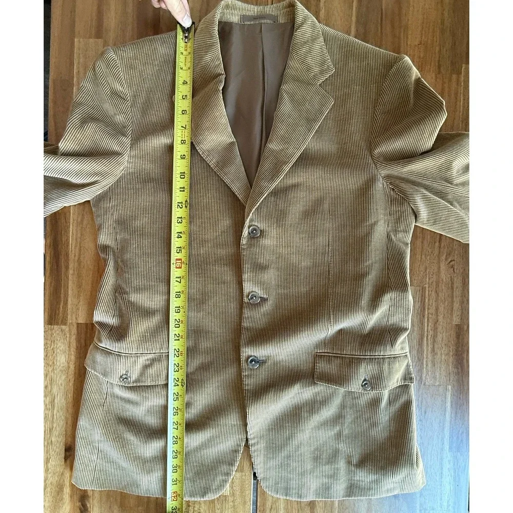 Ermenegildo Zegna‎ CASHCO Corduroy Blazer Made In Italy Money SEE MEASUREMENTS